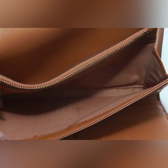 MCM signature logo-print coated canvas tri-fold wallet. - Picture 7 of 14